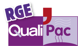 Logo Qualiapac RGE, Dsnergie, électricien chauffagiste à Bourgneuf