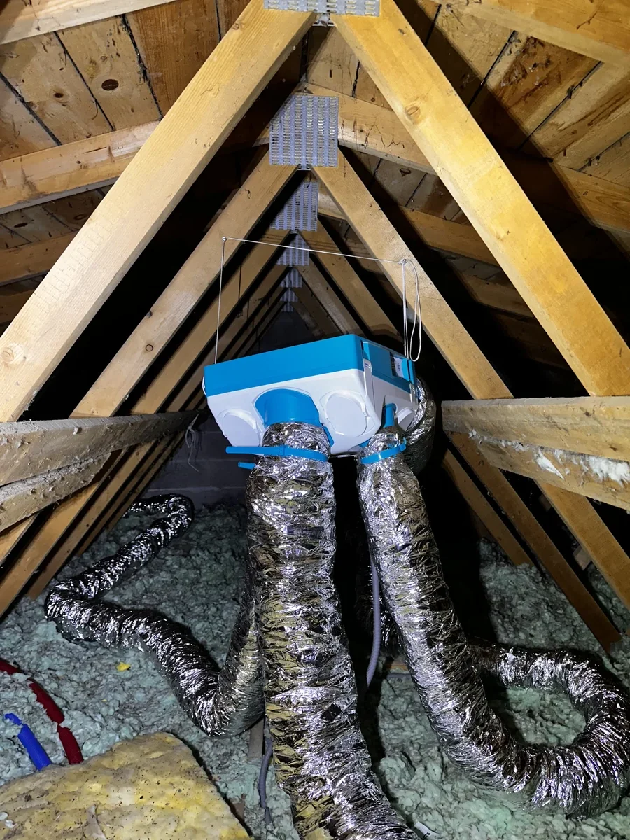 Réalisation ventilation, Dsnergie, électricien chauffagiste à Bourgneuf
